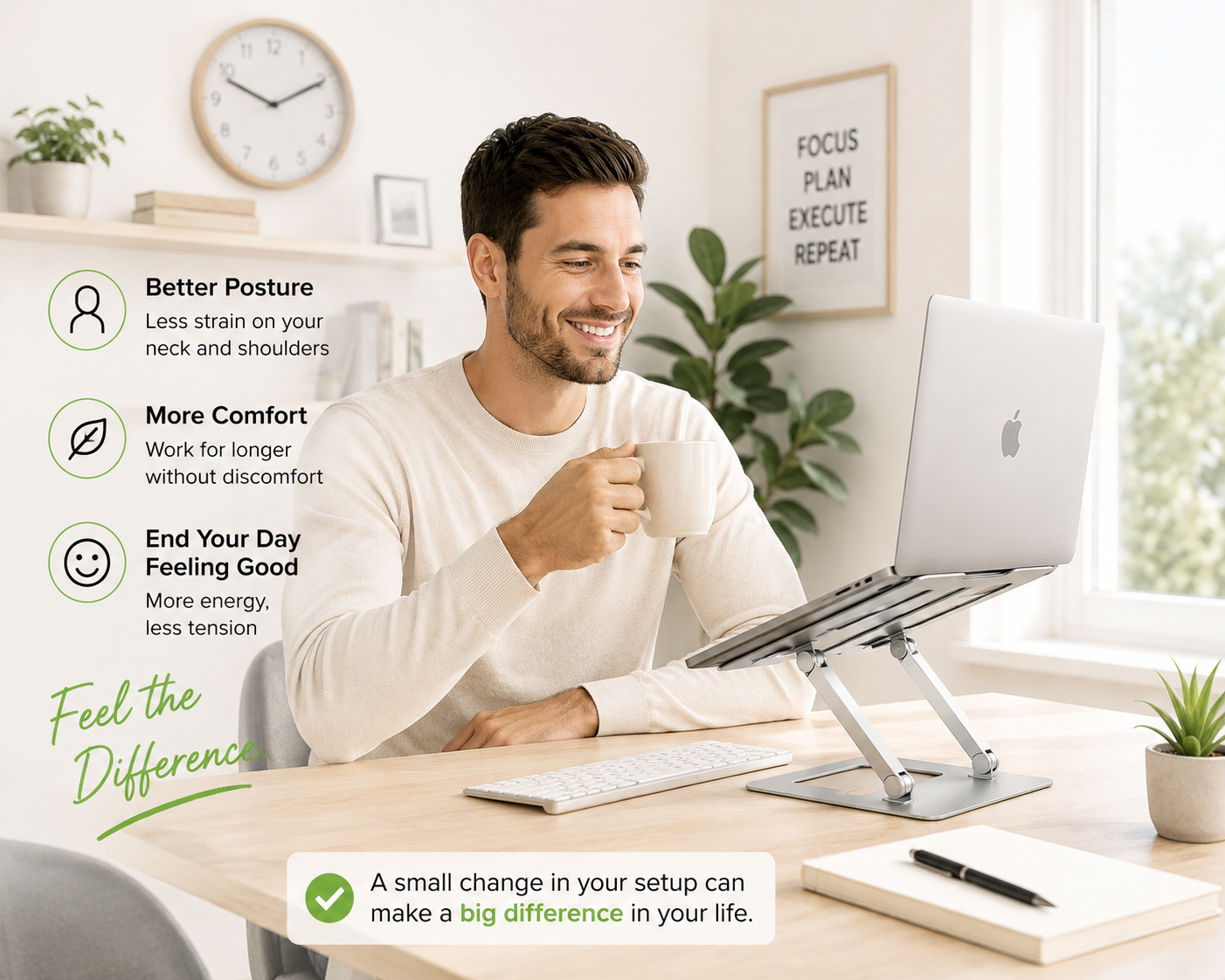 ErgoLift Adjustable Laptop Stand