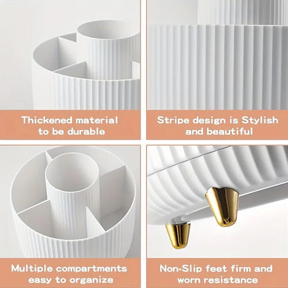 Rotating Makeup Holder – Elegant Storage for Cosmetics