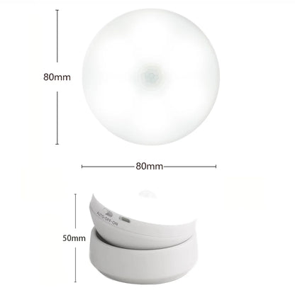 GlowSense Motion Light – Smart Rechargeable LED Night Light for Modern Homes