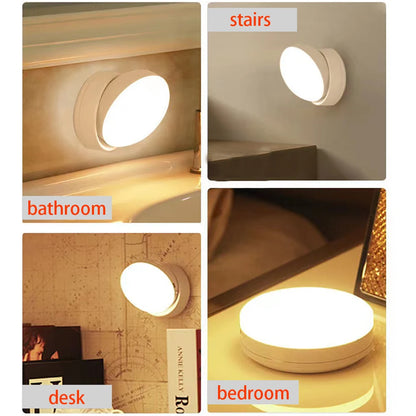 GlowSense Motion Light – Smart Rechargeable LED Night Light for Modern Homes