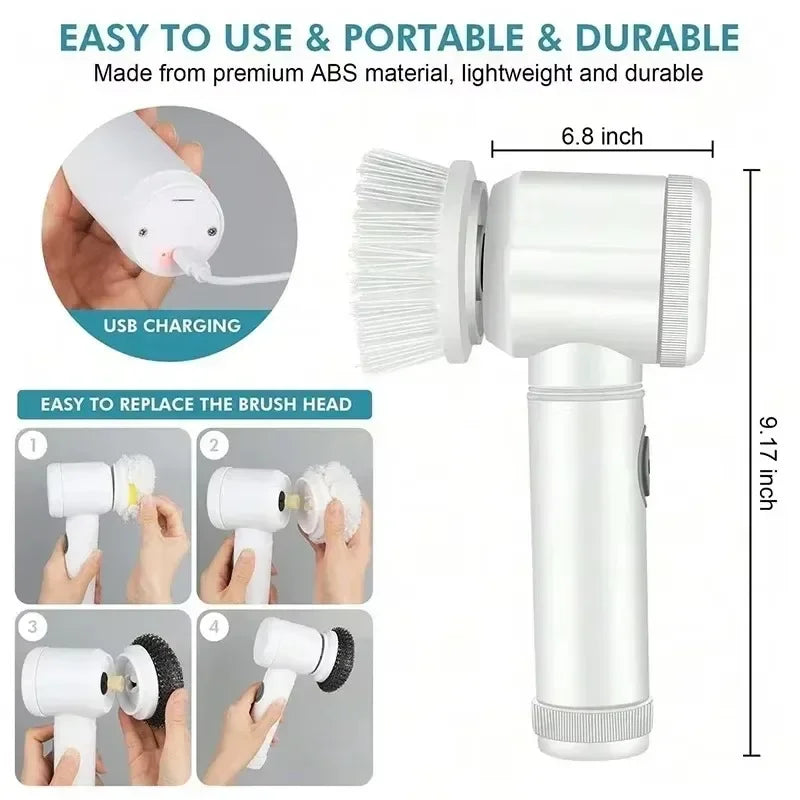 PowerScrub Pro – Electric Cleaning Brush