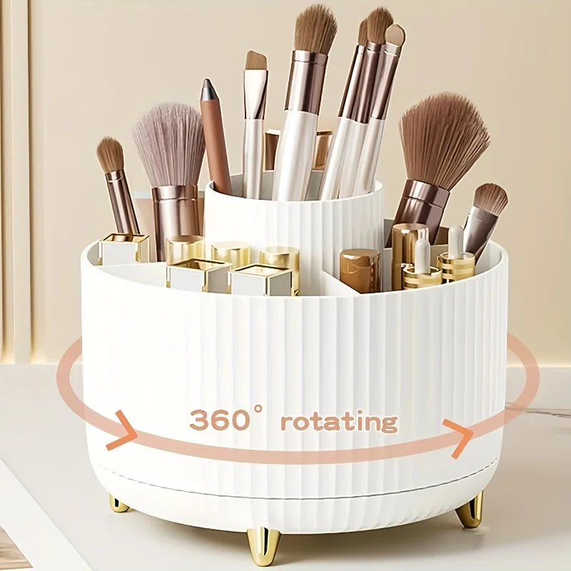 Rotating Makeup Holder – Elegant Storage for Cosmetics