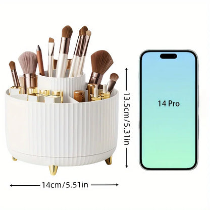Rotating Makeup Holder – Elegant Storage for Cosmetics